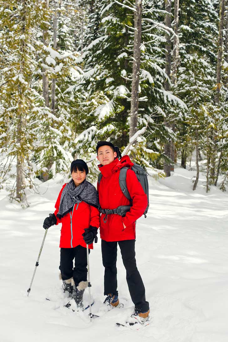 Trillium lake shop snowshoe trail