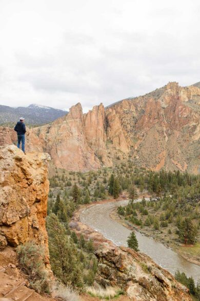 Misery Ridge Trail Loop At Smith Rock State Park Oregon