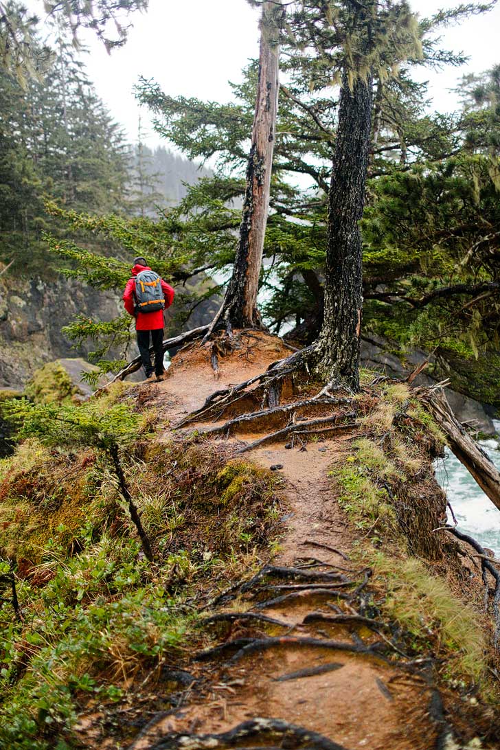 Natural Bridges Hike in Samuel H Boardman State Scenic Corridor Brookings Oregon // localadventurer.com