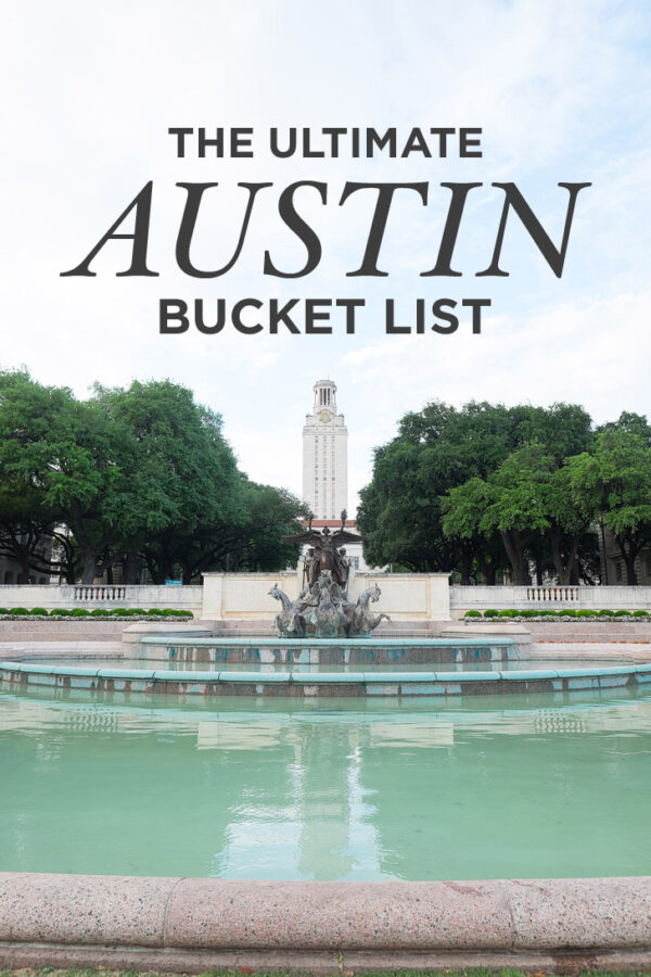 101 Things to Do in Austin Bucket List