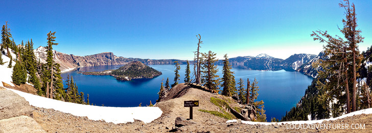 Photo Diary of Crater Lake Oregon + Your Ultimate Guide to Hikes, Ski Trails, the Rim Drive, Camping, etc // localadventurer.com