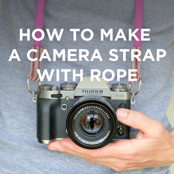 How to Make a Camera Strap with Climbing Rope // localadventurer.comHow to Make a Camera Strap with Climbing Rope // localadventurer.com