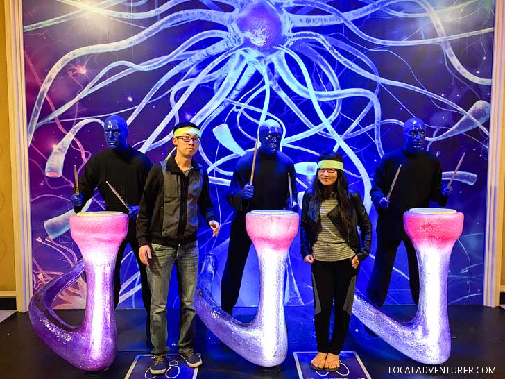 The Blue Man Group Las Vegas Show + Enter to Win Free Tickets // localadventurer.com