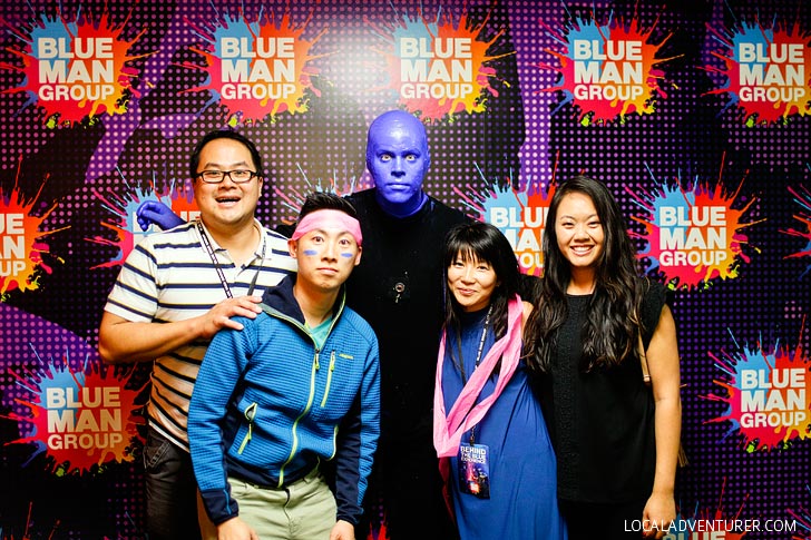 The Blue Man Group Las Vegas + Enter to Win Free Tickets // localadventurer.com