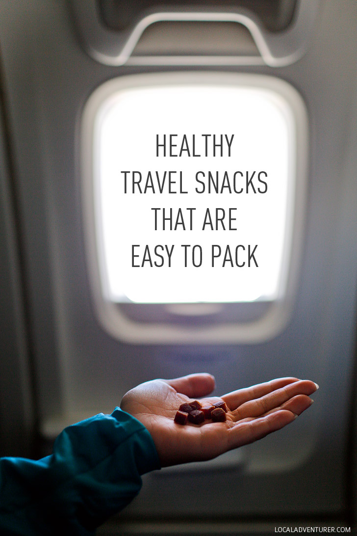 Healthy Travel Snacks That Are Easy to Pack // localadventurer.com