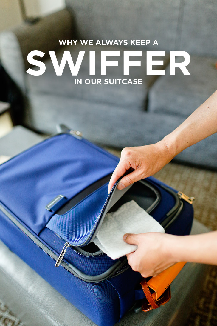 Why We Always Pack a Swiffer When We Travel // localadventurer.com