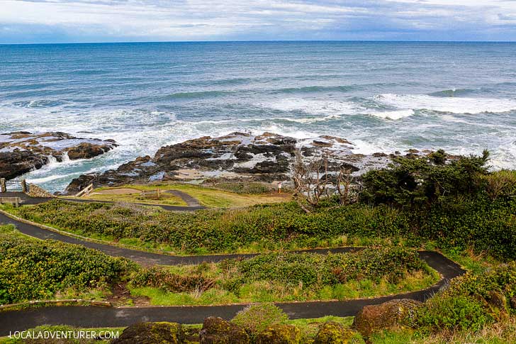 Thor's Well in Portland, 2024