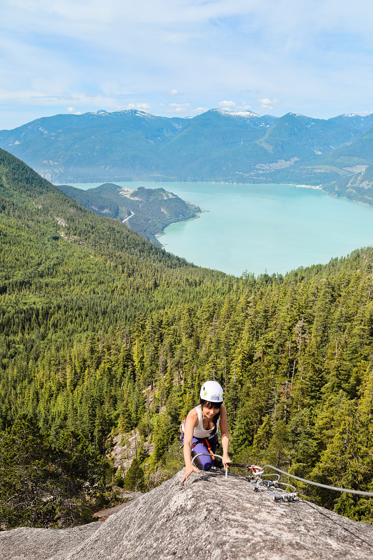 Squamish Via Ferrata + Essential Weekend Guide on What to Do in Squamish BC // localadventurer.com