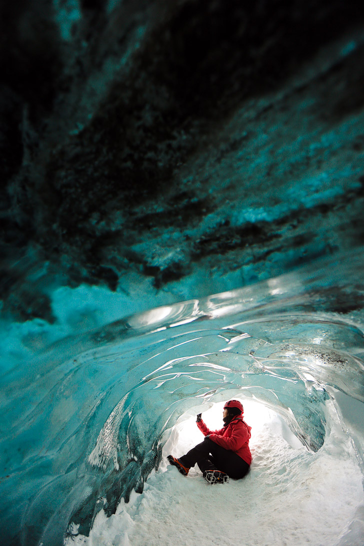 Vatnajokull National Park Glacier Caves + Are you traveling to Iceland? Check out these 5 amazing Reykjavik day trips to add to your Iceland bucket list // Local Adventurer #reykjavik #iceland #roadtrip