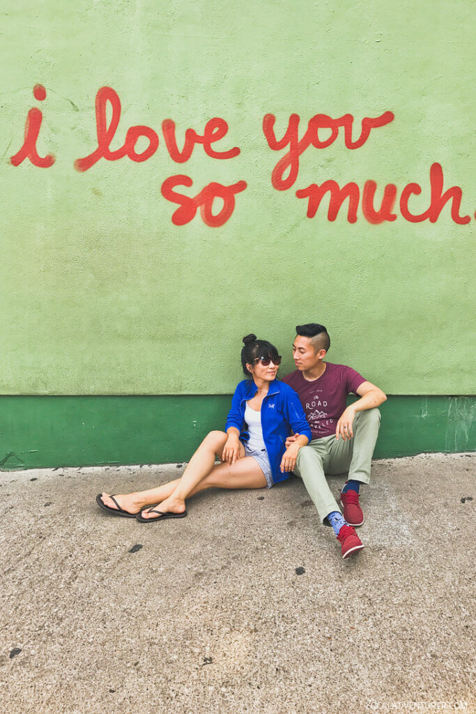 I Love You So Much Mural in Austin + 101 Things to Do in Austin TX // localadventurer.com