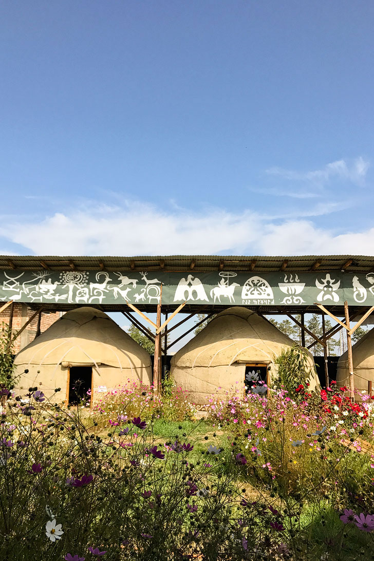 Glamping in Karakol at Happy Nomads Yurt Camp // localadventurer.com