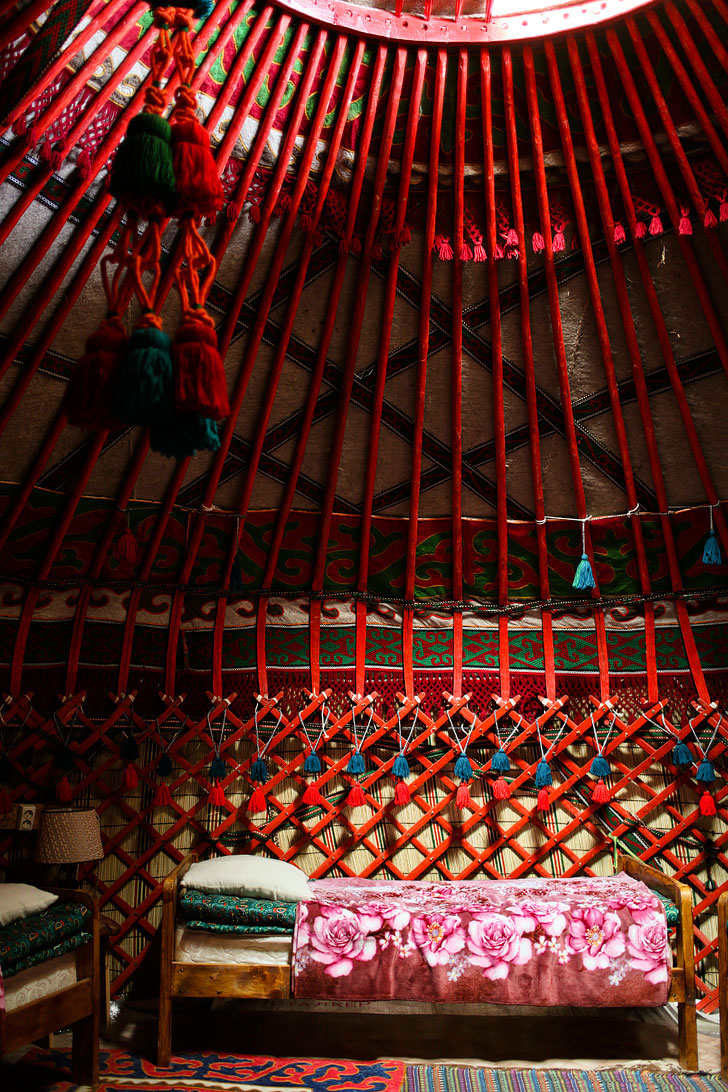 Yurt Camping in Karakol at Happy Nomads Village // localadventurer.com