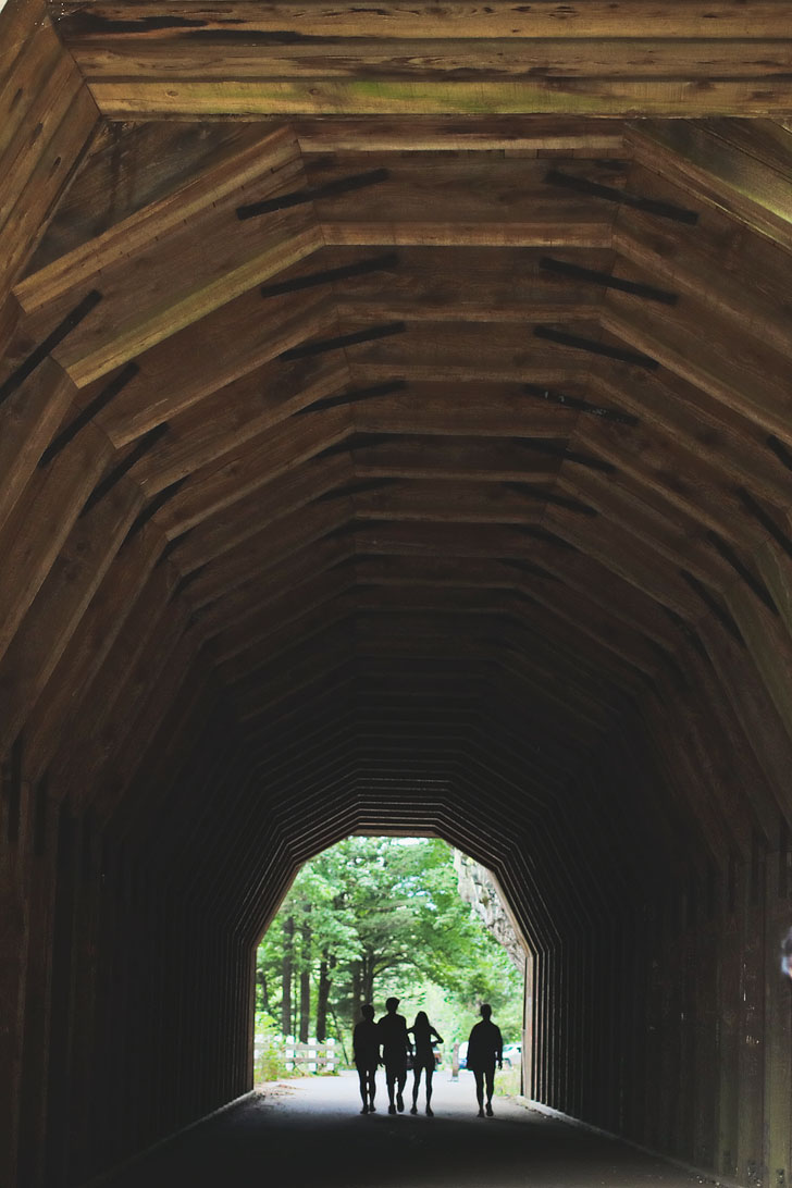 Columbia River Gorge Tunnel - right next to Oneonta Gorge in Oregon // localadventurer.com