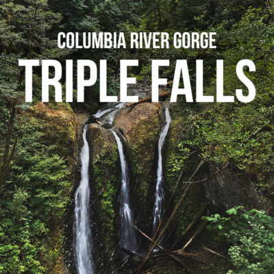 Your Guide to the Triple Falls Hike in the Columbia River Gorge, Oregon // localadventurer.com