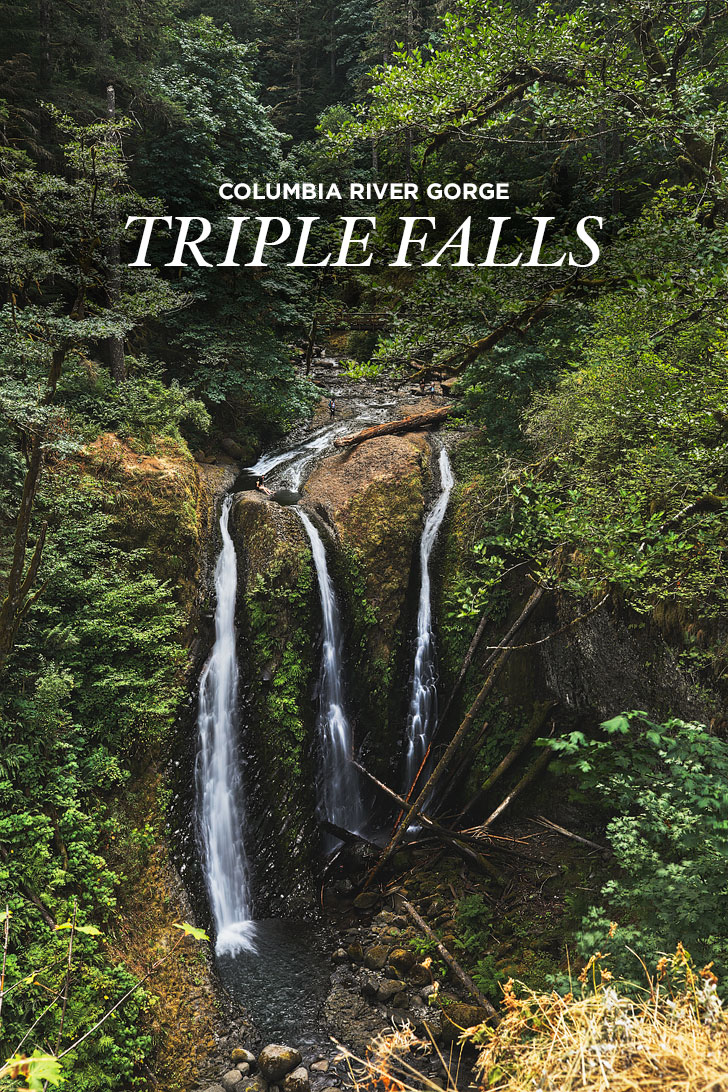 The Gorgeous Triple Falls Hike Oregon + Essential Tips for Hiking in the Columbia River Gorge // localadventurer.com