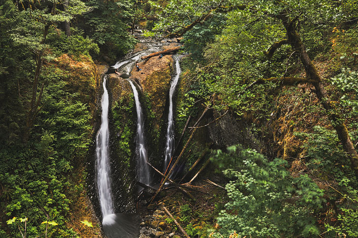 Columbia Gorge Hike - Triple Falls