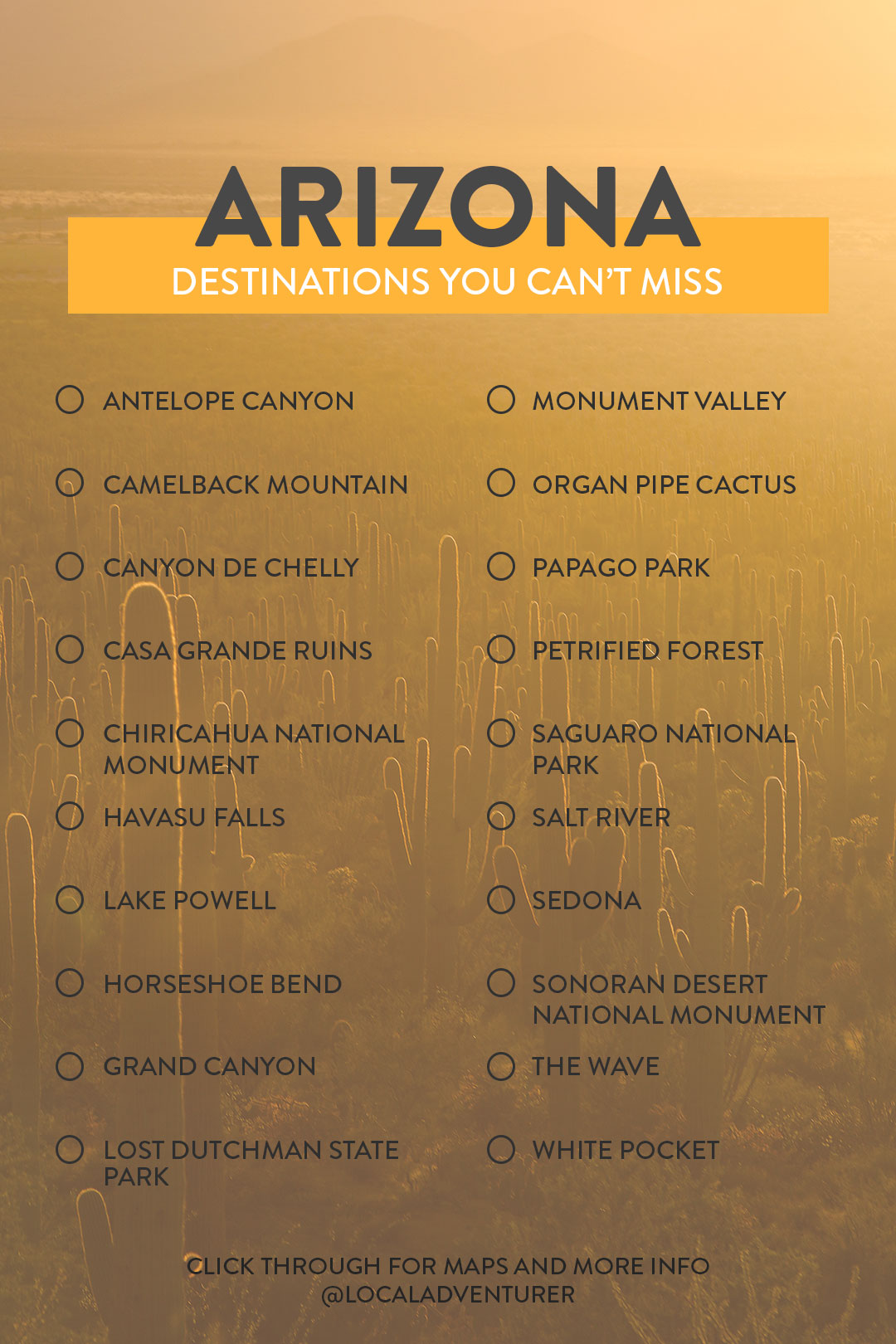 Your Essential Arizona Bucket List