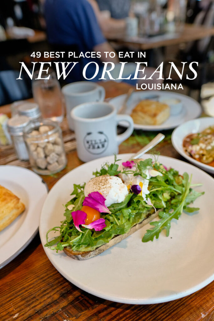 49 Best Places to Eat in New Orleans - from new award winning restaurants to legendary tried and true ones // localadventurer.com