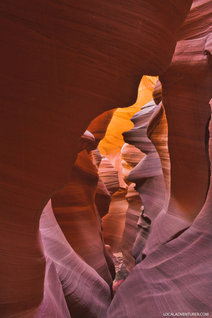 Your Complete Guide to Page Arizona Antelope Canyon - Upper vs Lower Antelope Canyon Photography Tours vs Standard Tours, Permits, Reservations, Photography Tips, and More // localadventurer.com