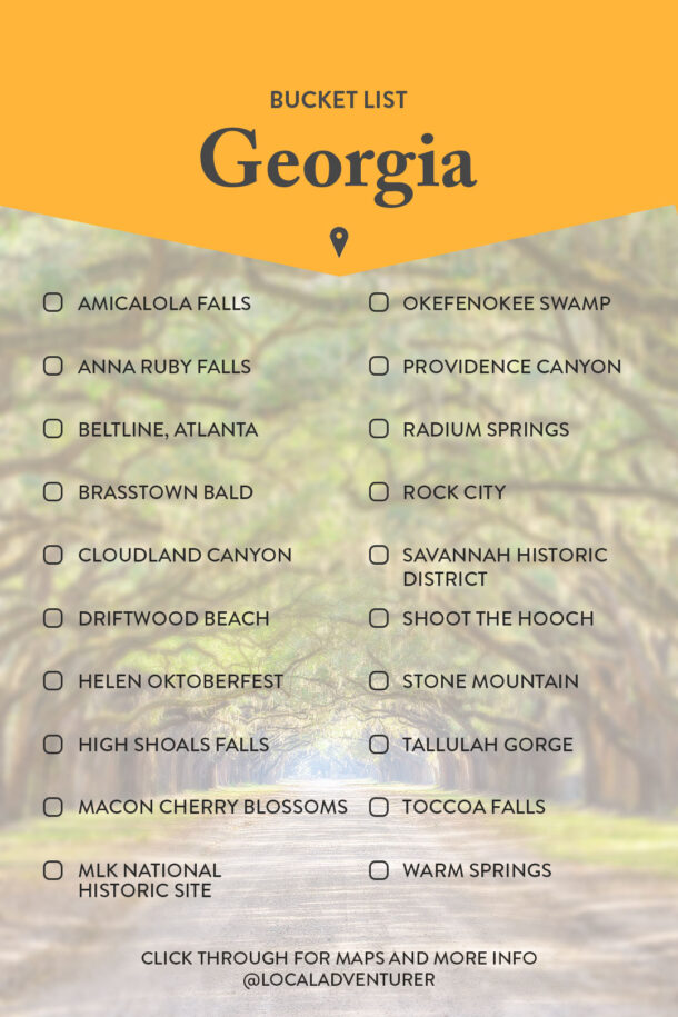 15 Best Weekend Trips from Atlanta Georgia - A Guide to Great Getaways