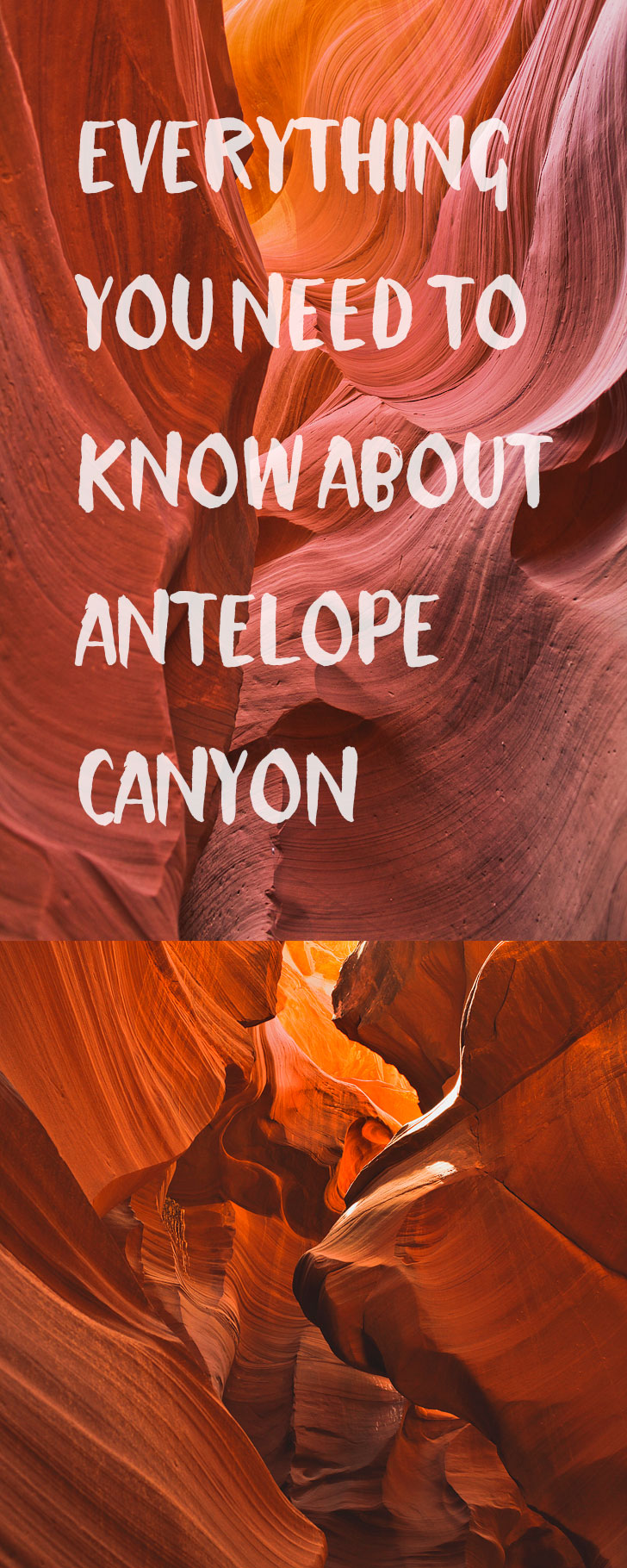 Antelope Slot Canyon lower vs upper