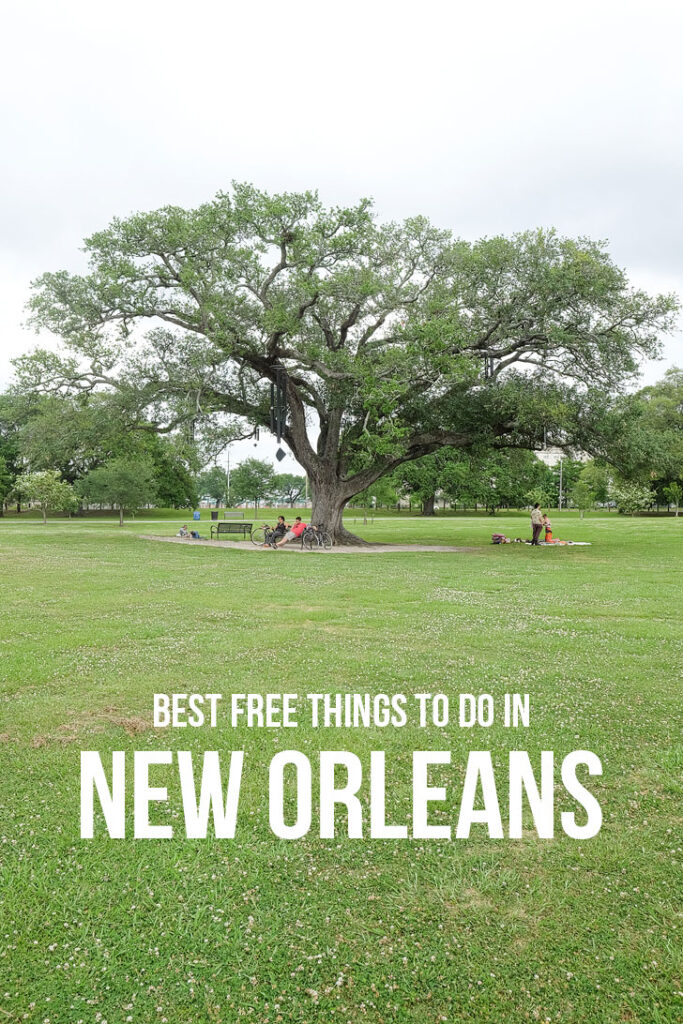 25 Fun Free Cosas que hacer en Nueva Orleans // Aventurero local