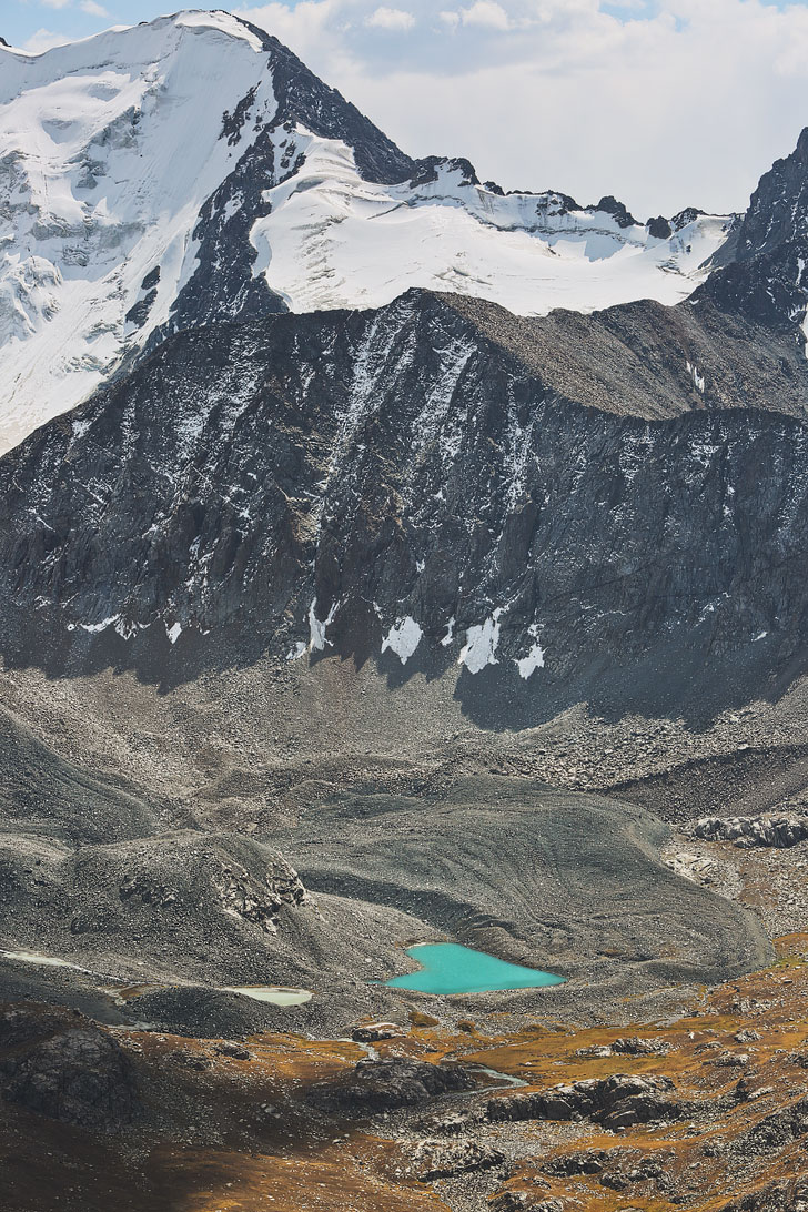 Heart Lake near Ala-Kul Lake in Kyrgyzstan // localadventurer.com