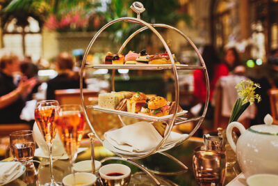 Afternoon Tea at the Plaza Hotel NYC // New York in the Rain