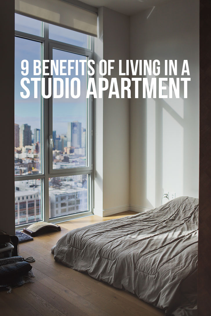 9 Benefits of Living in a Studio Apartment - Living Large in Small Spaces // localadventurer.com