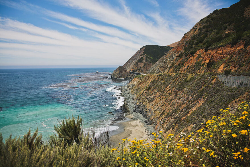 places to visit driving up the california coast