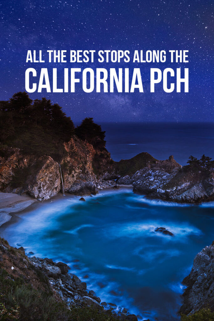 California Coastal Highway Road Trip - All the Best Places to Stops on the Pacific Coast Highway - from San Diego to Crescent City including stops in Los Angeles, San Luis Obispo, Big Sur, Monterey, San Francisco, Mendocino and more // localadventurer.com