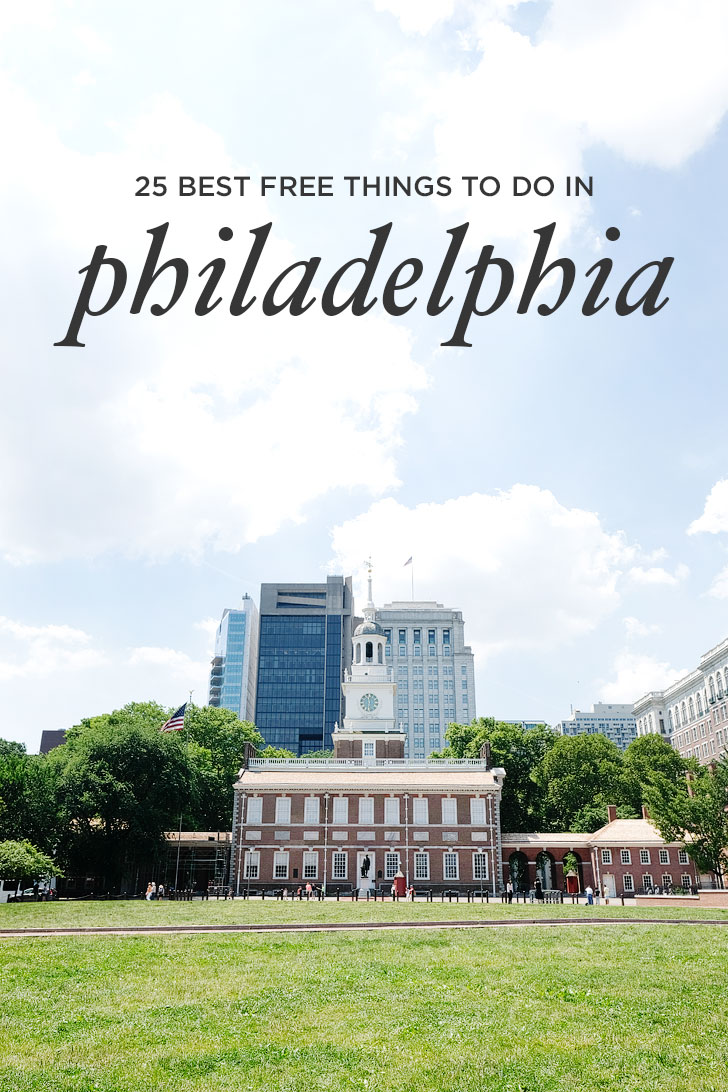 25 Free Attractions in Philadelphia Pennsylvania - Everything from Historic Sites to Brewery Tours // localadventurer.com