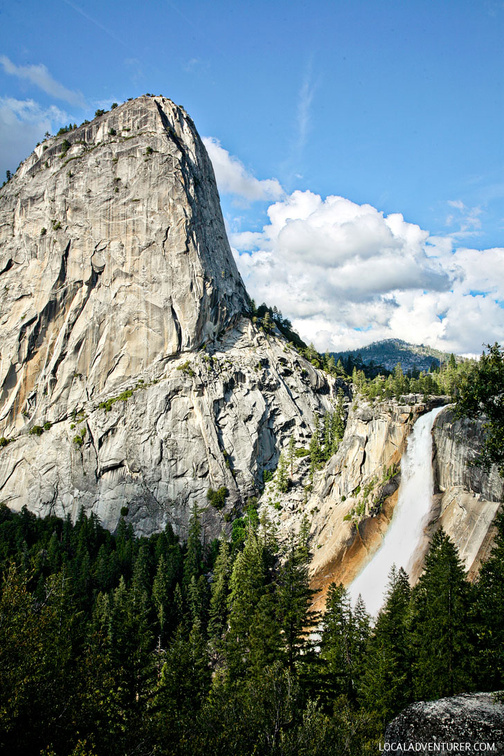 Nevada Falls, John Muir Trail, Yosemite National Park + 11 Most Difficult Hiking Permits to Get in the US // localadventurer.com