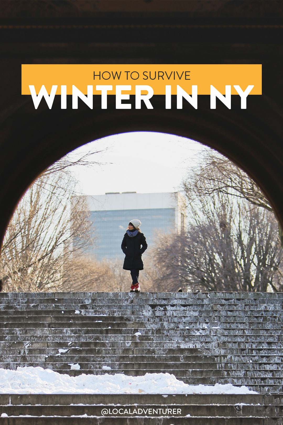 How to Survive Winter in New York + NYC Winter Packing / NYC Packing List and More. Photo at Central Park / localadventurer.com