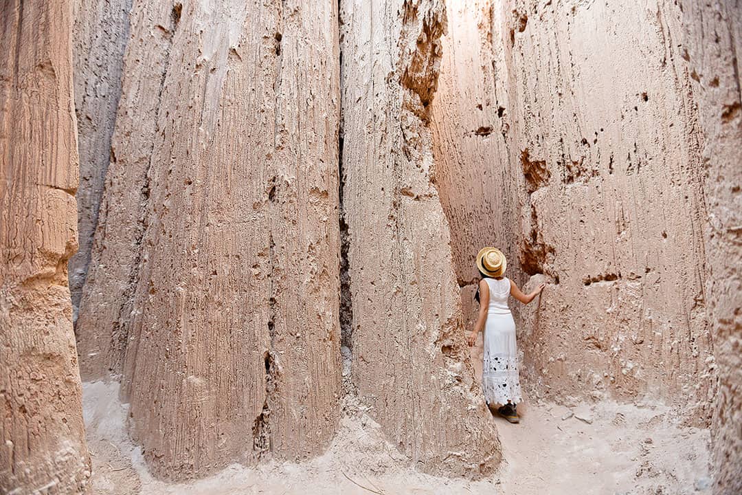 Cathedral Caves Cathedral Gorge State Park Nevada