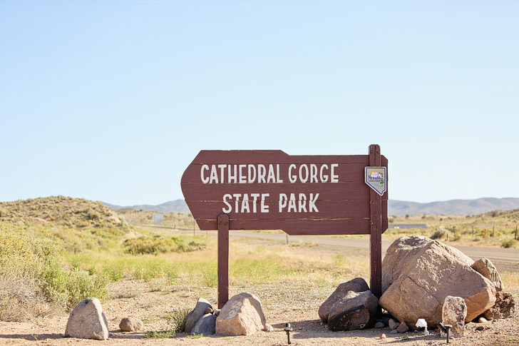 Cathedral Gorge NV Sign // Local Adventurer