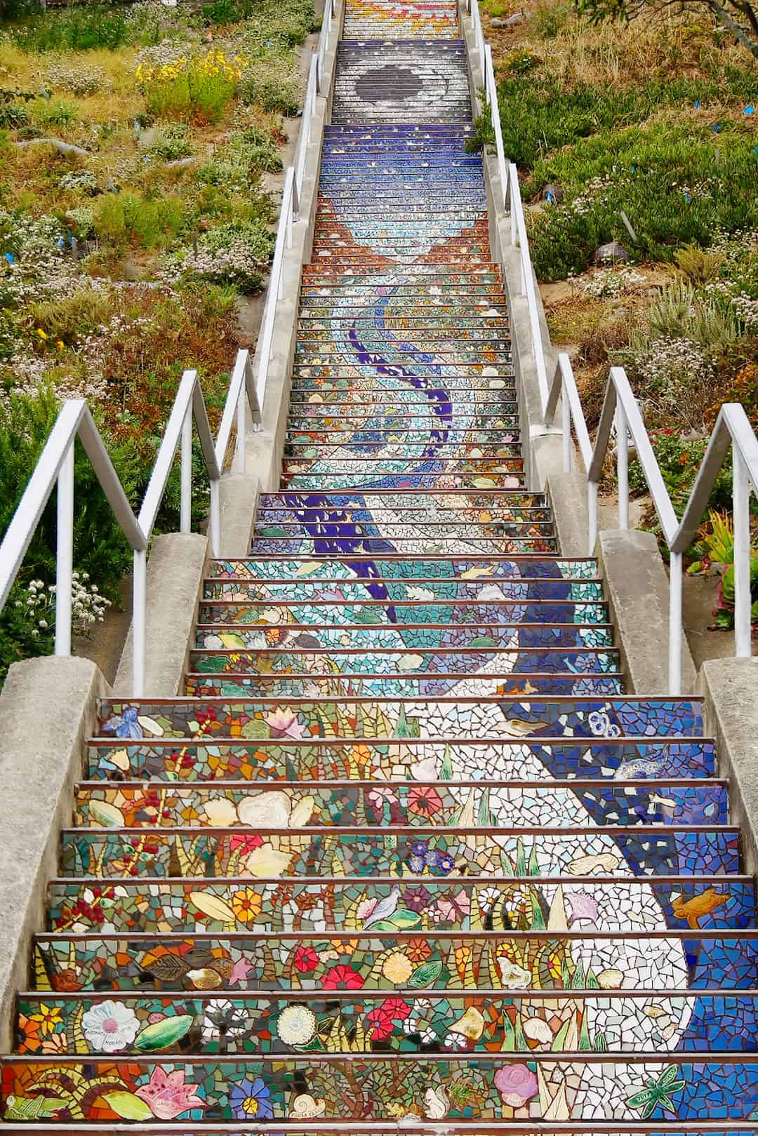 Mosaic Stairs San Francisco