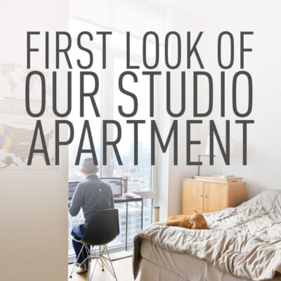 First Look of Our Studio Apartment in NYC // Local Adventurer