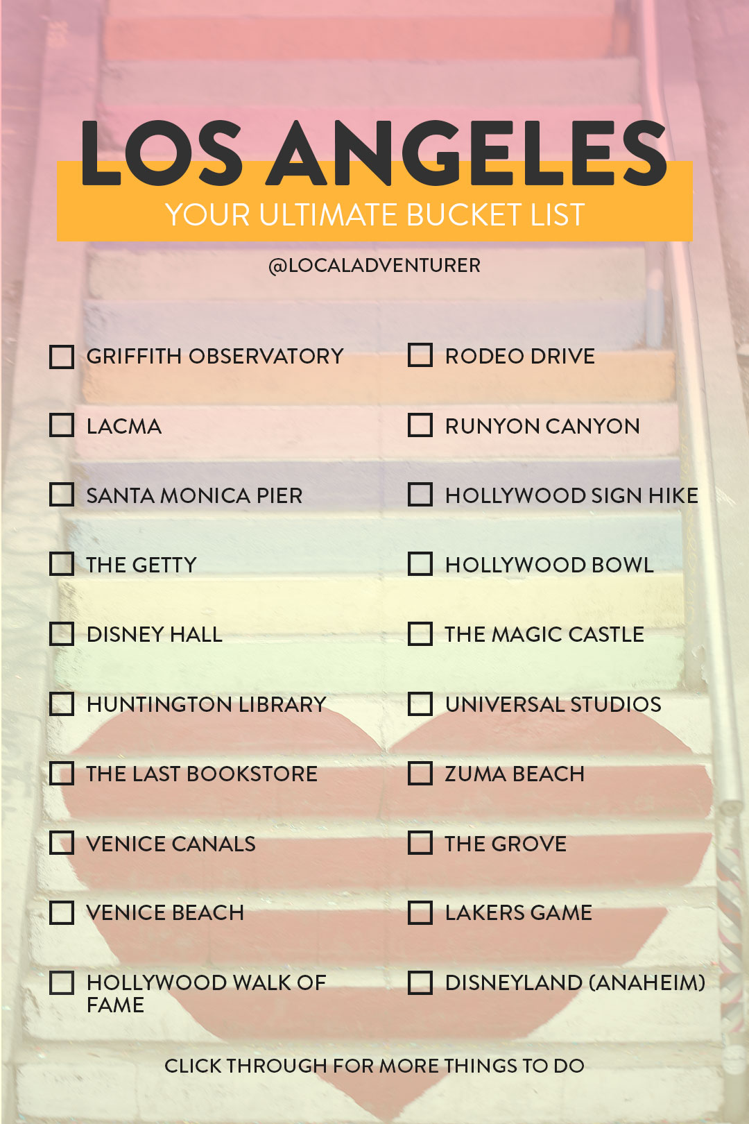 Ultimate Los Angeles Bucket List (101 Things to Do in LA) » Local ...