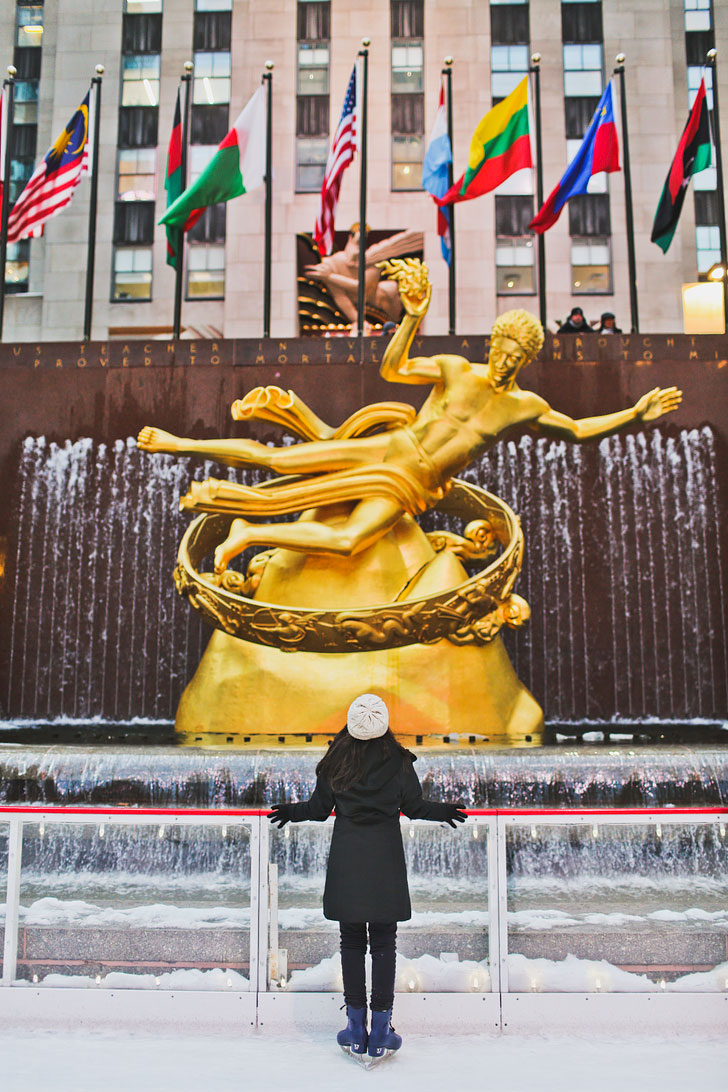 The Rink at Rockefeller Center + What to Do at Rockefeller Center // Local Adventurer