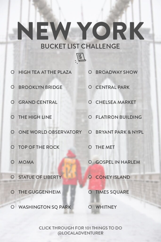 Working on my New York bucket list - Tangents