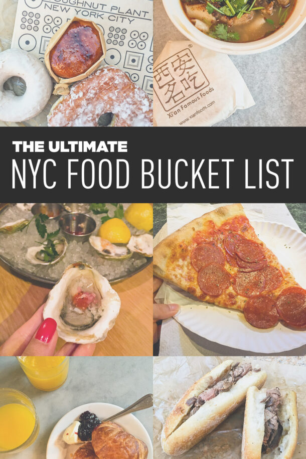 Ultimate NYC Food Bucket List - 99 Best Places to Eat in NYC