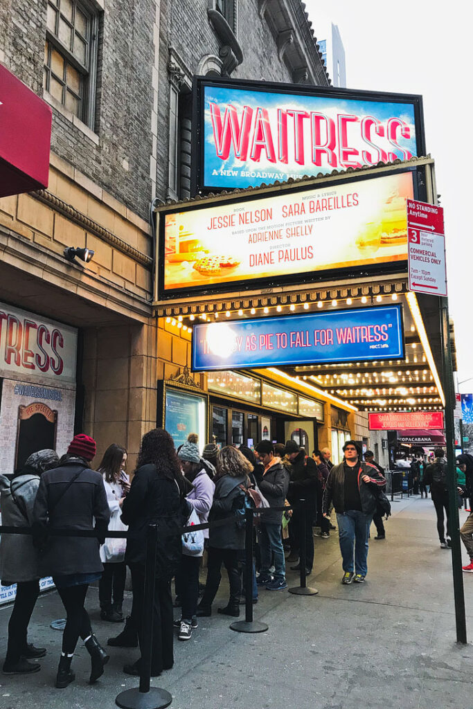 Waitress Musical on Broadway + Your Guide to Watching Broadway Shows // Local Adventurer #nyc #newyork