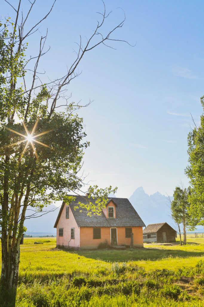 Mormon Row, Grand Teton National Park, Moose, Wyoming + Your Ultimate Guide to Grand Teton NP - Best Things to Do, Hikes, Camping, Activities, and More Beautiful Places You Can’t Miss // Local Adventurer #wyoming #thatswy #grandteton
