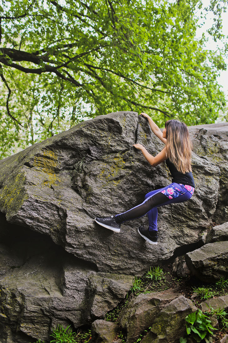 Bouldering in Central Park, Central Park Rock Climbing NYC // Local Adventurer #nyc #bouldering #newyork