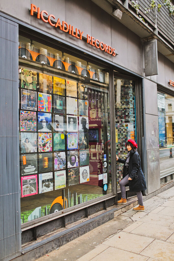 Picadily Records + More Record Shops in Manchester England + 25 Amazing Things to Do in Manchester England // Local Adventurer #vinyl #manchester #england #uk