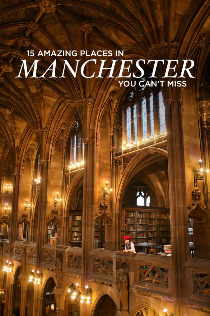 If you’re headed to London, you absolutely must also check out Manchester, an easy 2 hour train ride away. Click to see the 15 Amazing Places to Visit in Manchester England UK - Your Essential Manchester City Guide // Local Adventurer #manchester #england #europe