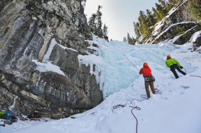 Ice Climbing in Jasper National Park Alberta Canada // Local Adventurer #alberta #jasper