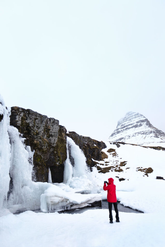Kirkjufell Mountain and Kirkjufellfoss, Snaefellsnes Peninsula, West Iceland - Are you traveling to Iceland? Check out these 5 amazing Reykjavik day trips to add to your Iceland bucket list // Local Adventurer #reykjavik #iceland #roadtrip
