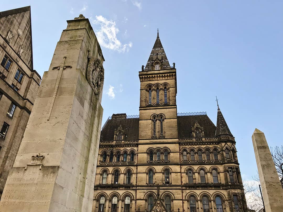 manchester town hall england
